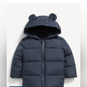 Infant Old Navy Puffer Jacket with hood